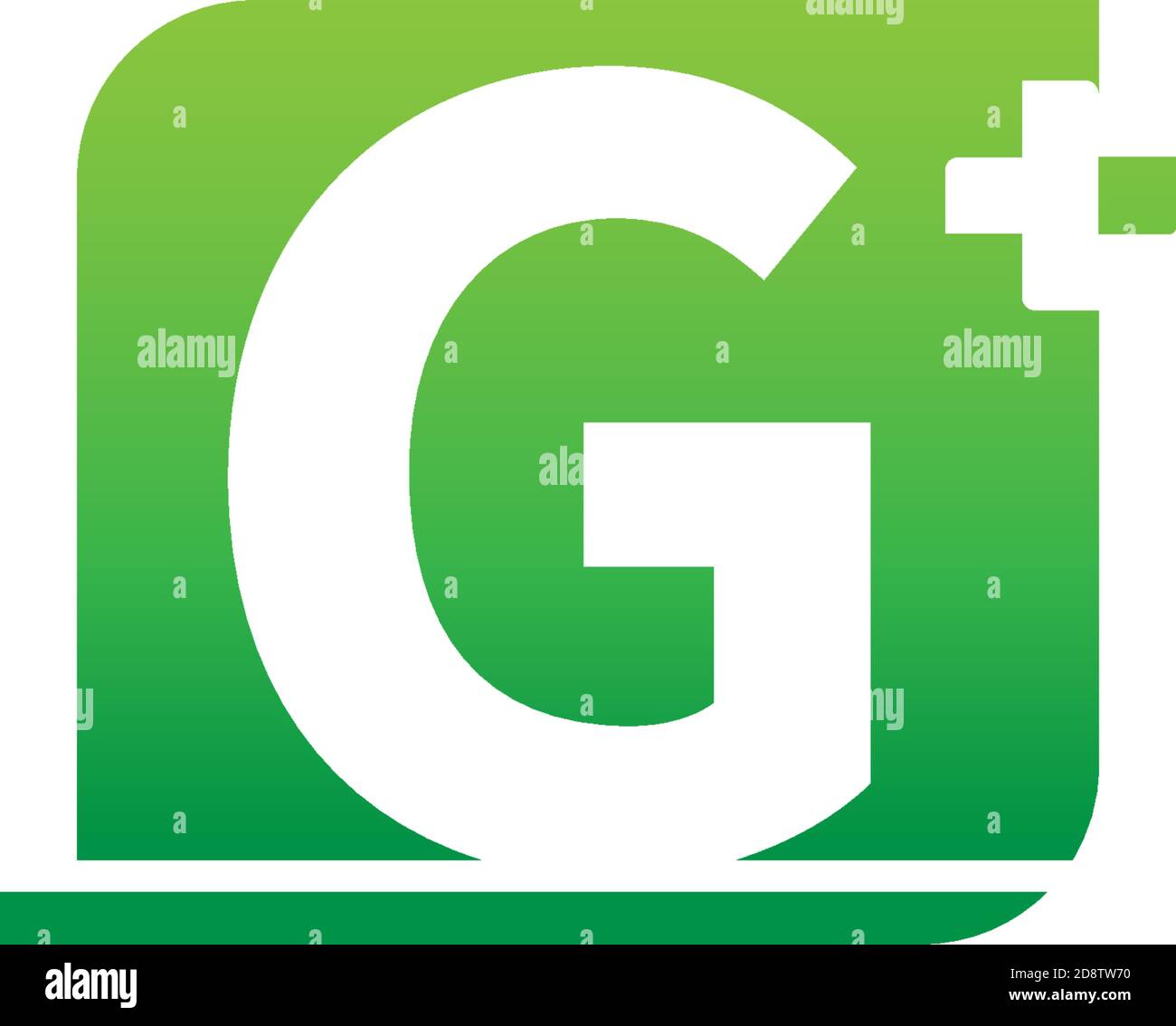 Letter G logo icon with medical cross design vector Stock Vector Image ...