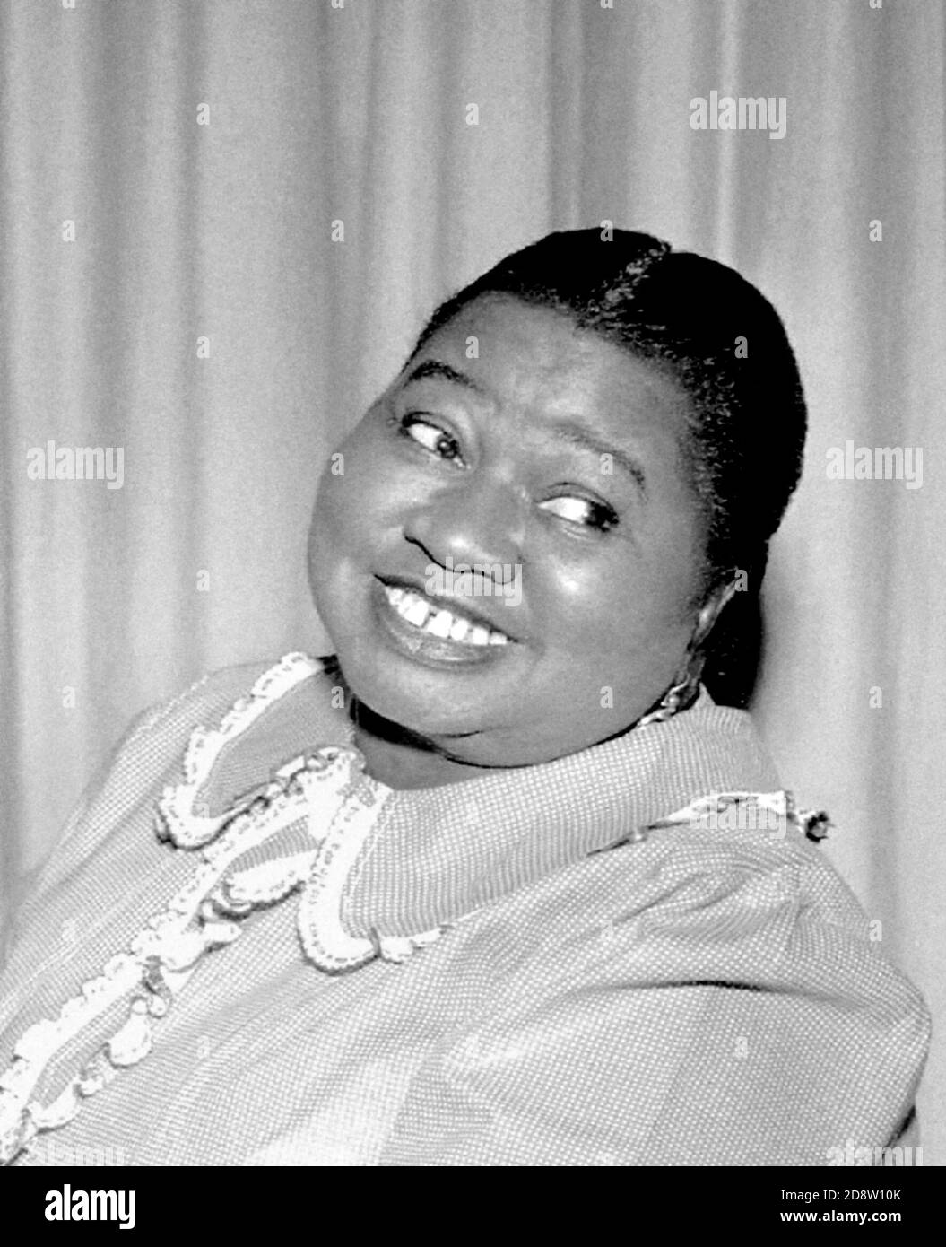 Hattie McDaniel as Beulah in the US Radio and TV series of the same name, 1951 Stock Photo