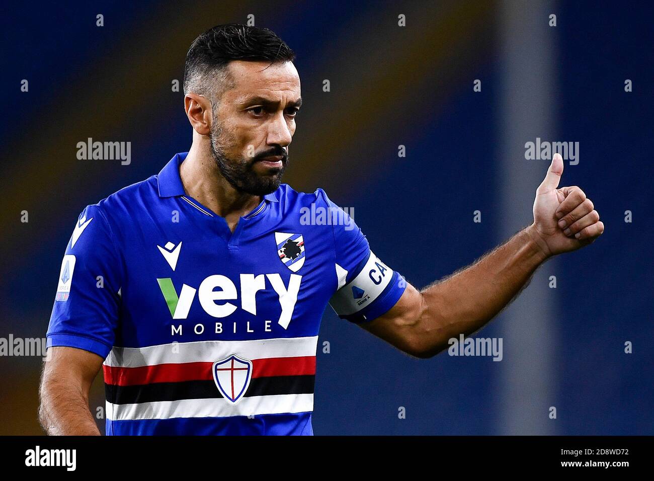 Genoa, Italy. 30 April 2022. Manolo Portanova of Genoa CFC in action during  the Serie A football match between UC Sampdoria and Genoa CFC. Credit:  Nicolò Campo/Alamy Live News Stock Photo - Alamy