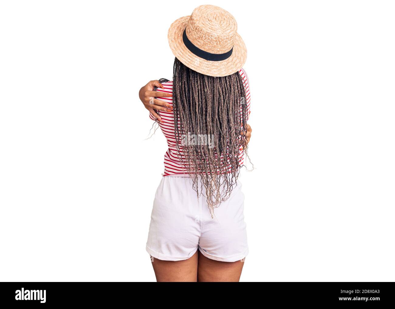 Young african american woman with 