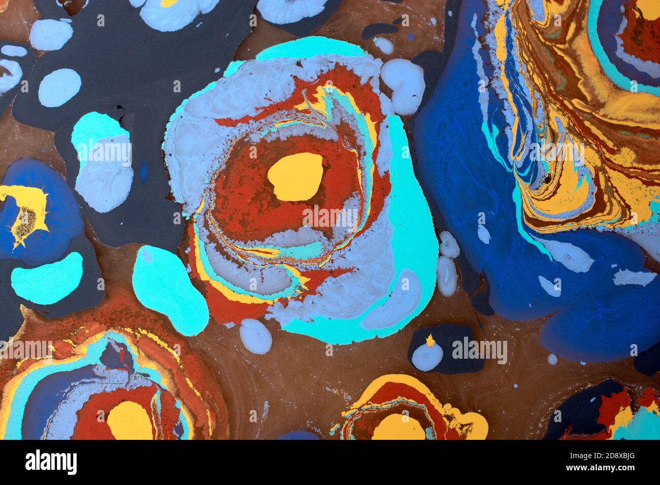 Abstract creative marbling pattern for fabric, design background ...
