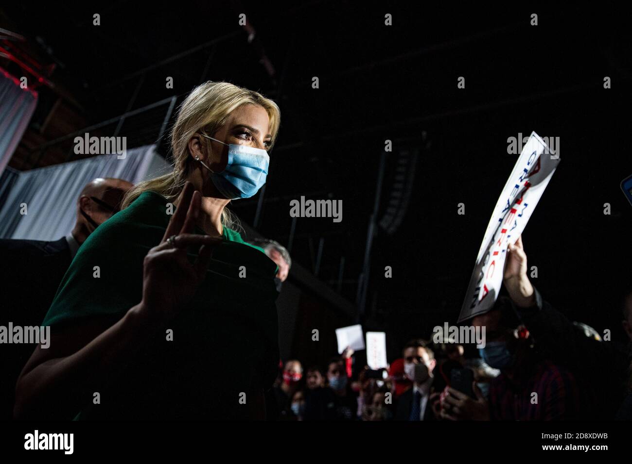 Ivanka Trump Rally Lancaster, United States. 01st Nov, 2020. White House senior adviser ...