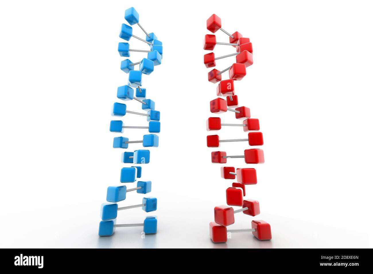 Digital illustration of DNA Stock Photo - Alamy