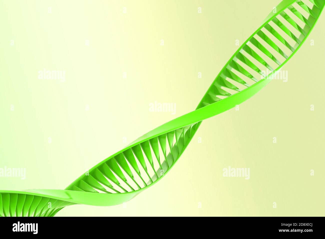 Digital illustration of a dna Stock Photo - Alamy
