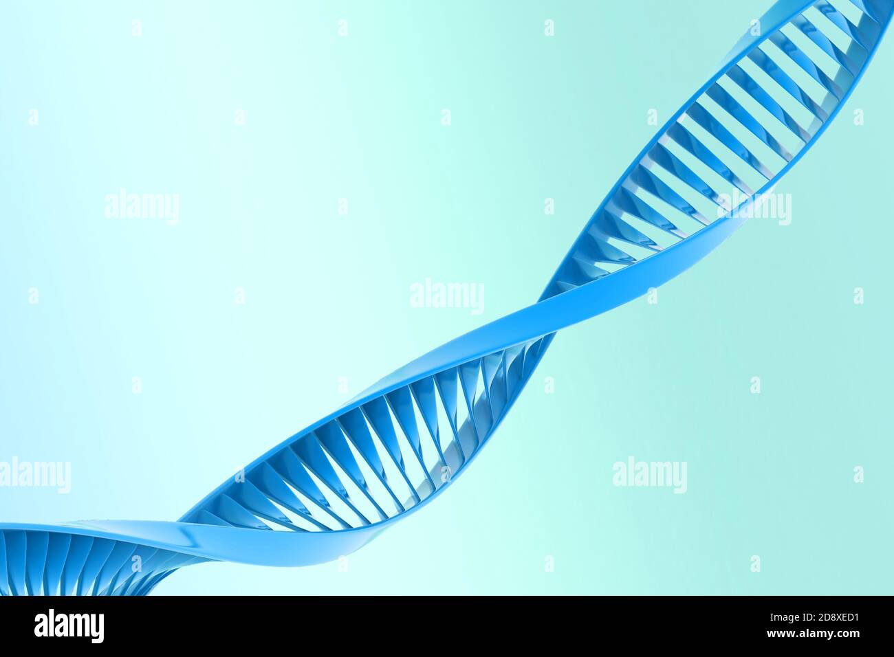 Digital illustration of a dna Stock Photo - Alamy