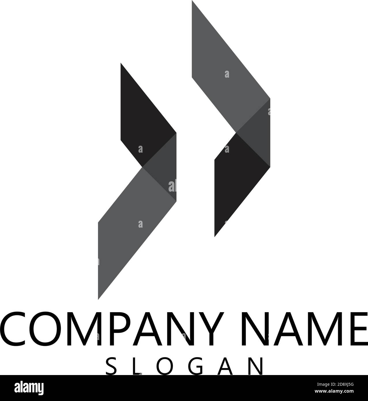 abstract arrow vector template logo illustration design Stock Vector ...