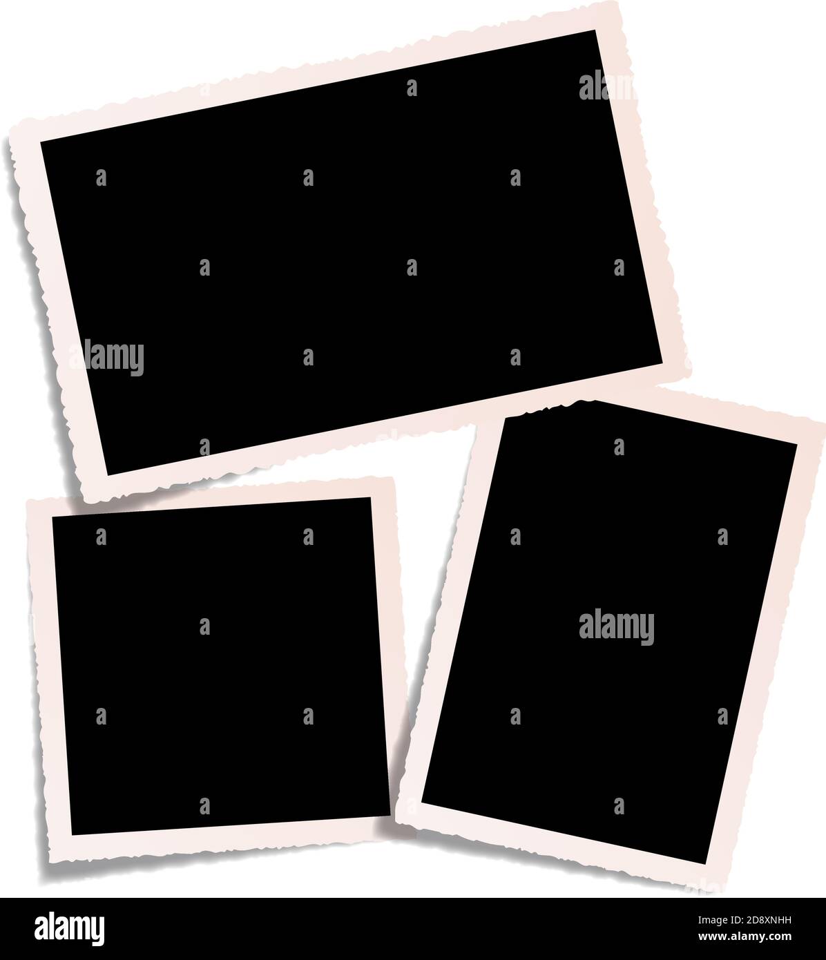 Vector isolated empty old pictures Stock Vector Image & Art - Alamy