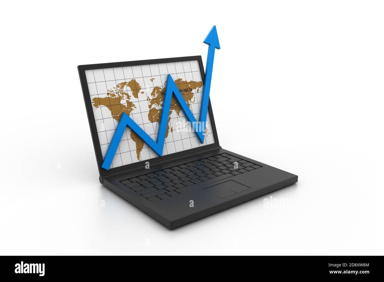 Successful jump. Business success concept Stock Photo Alamy