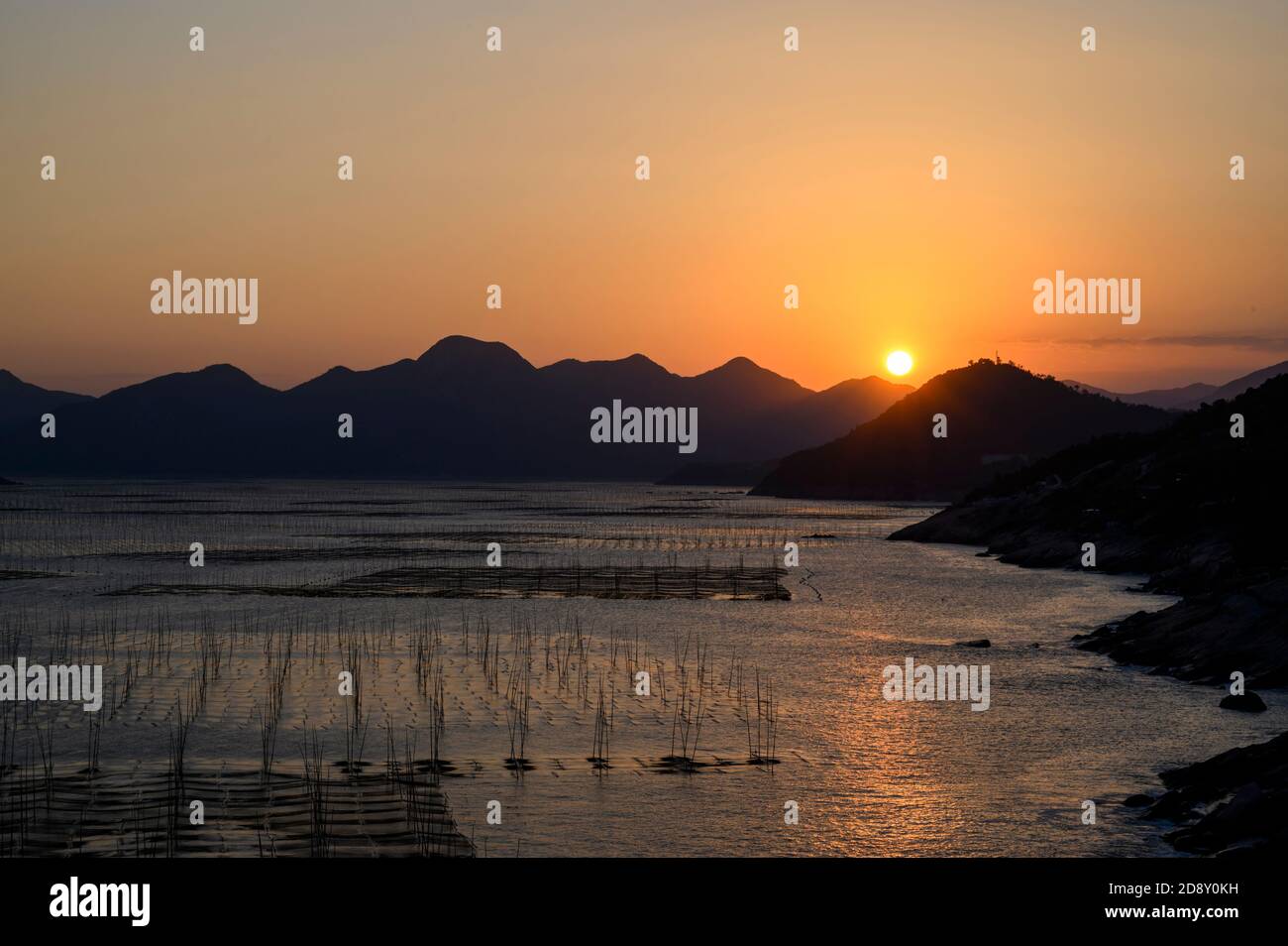 Beautiful scenery sea sunset hi-res stock photography and images - Alamy