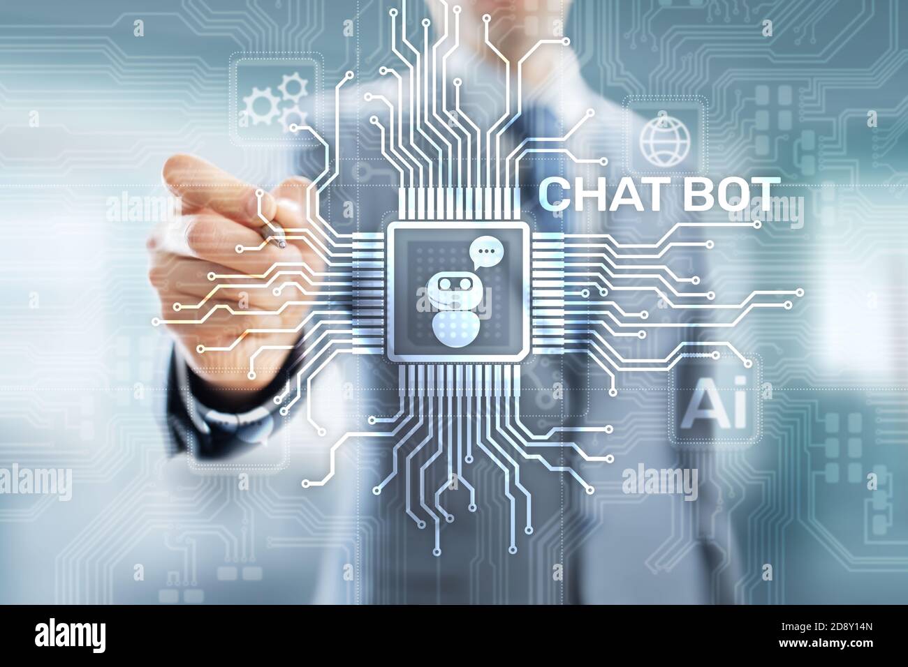 Bots computer hi-res stock photography and images - Alamy
