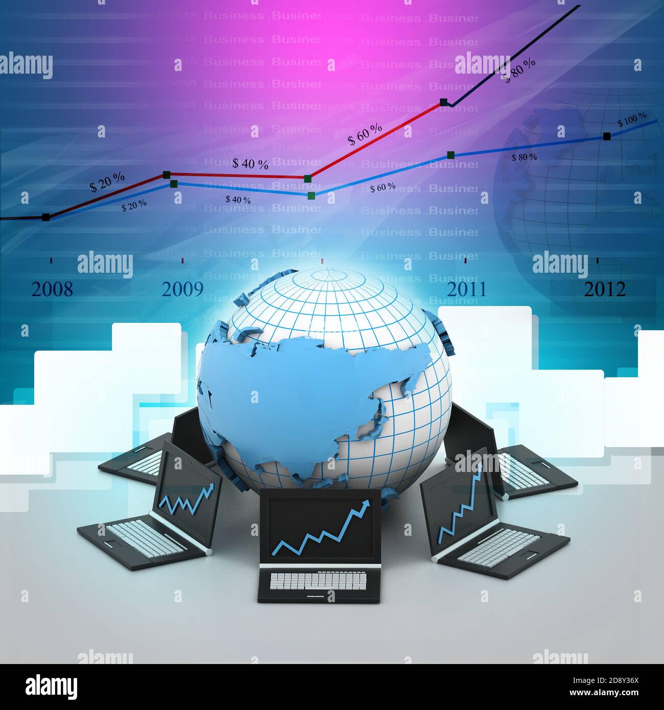Global computer network Stock Photo - Alamy