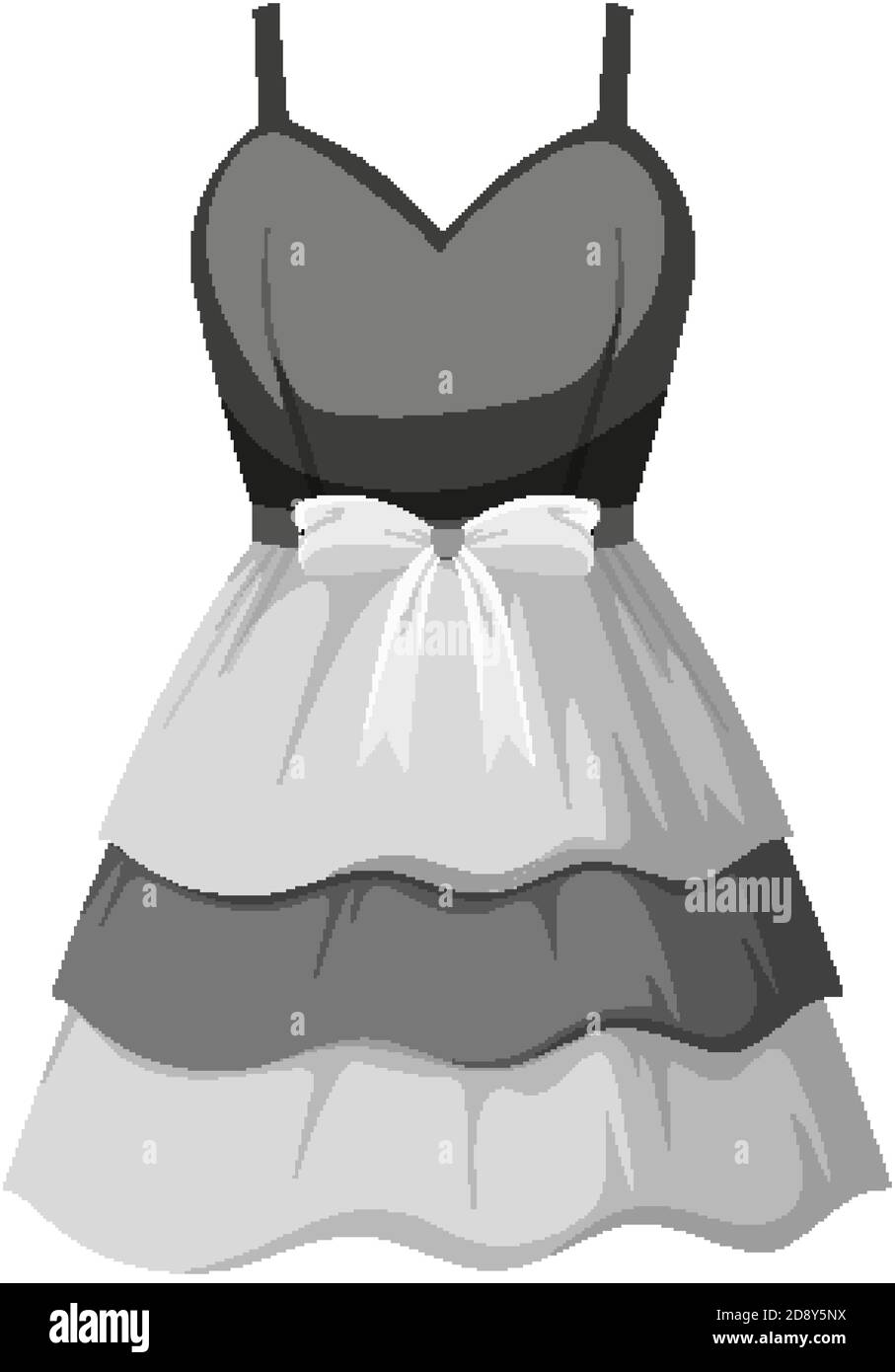 Isolated beautiful female outfit illustration Stock Vector Image & Art ...