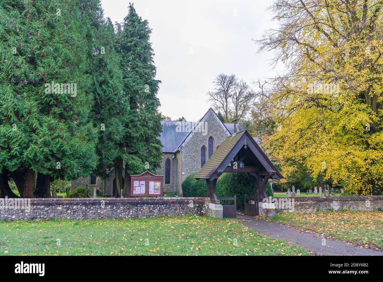 St. Paul's Church, Chipperfield, Hertfordshire, England, UK Stock Photo