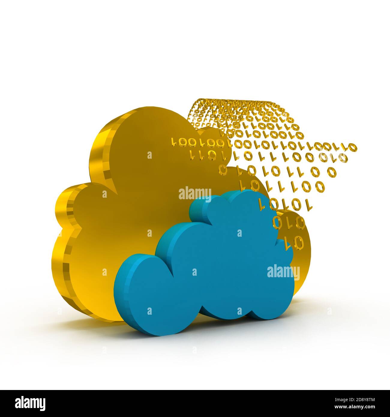 cloud computing downloading Stock Photo - Alamy