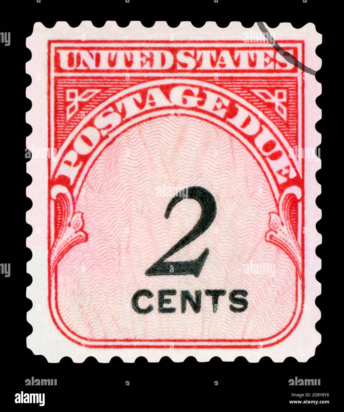 USA - CIRCA 1959: A stamp printed in USA shows the Stamp with denomination 2c value, circa 1959 Stock Photo