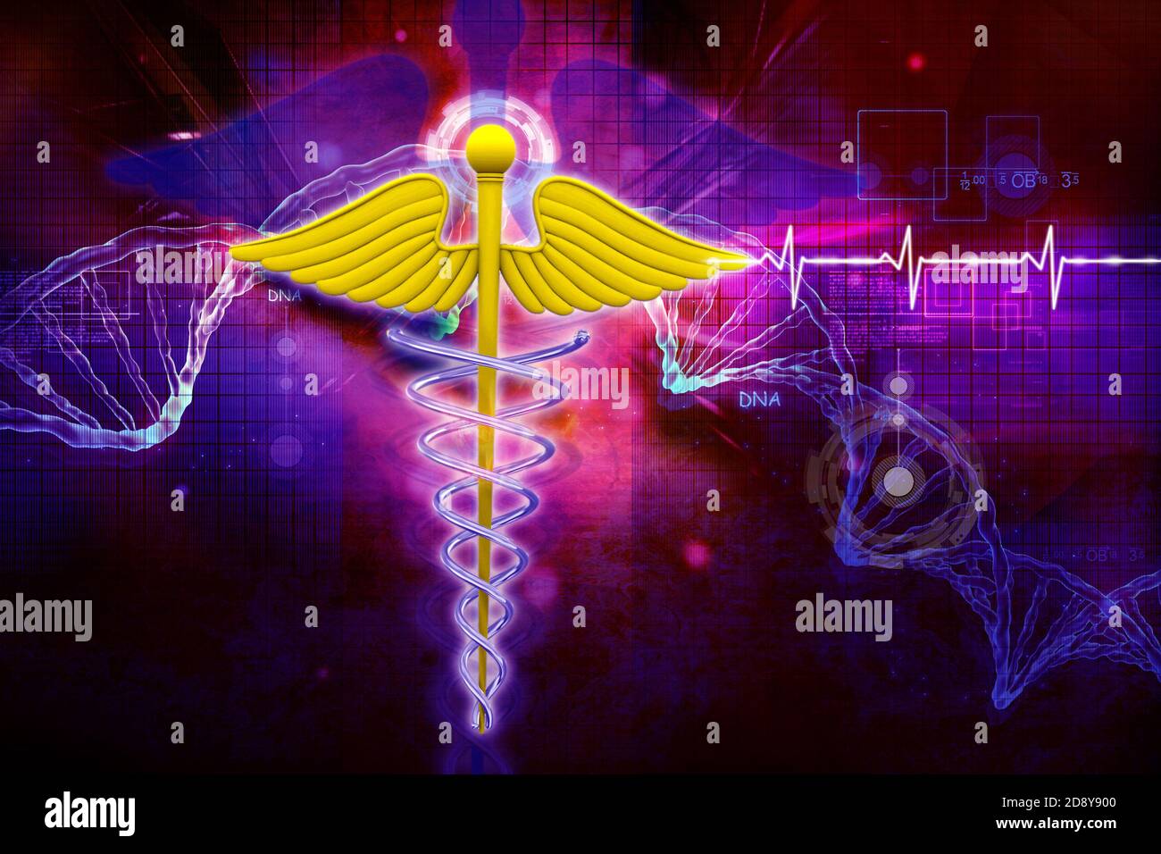 digital illustration of medical symbol Stock Photo Alamy