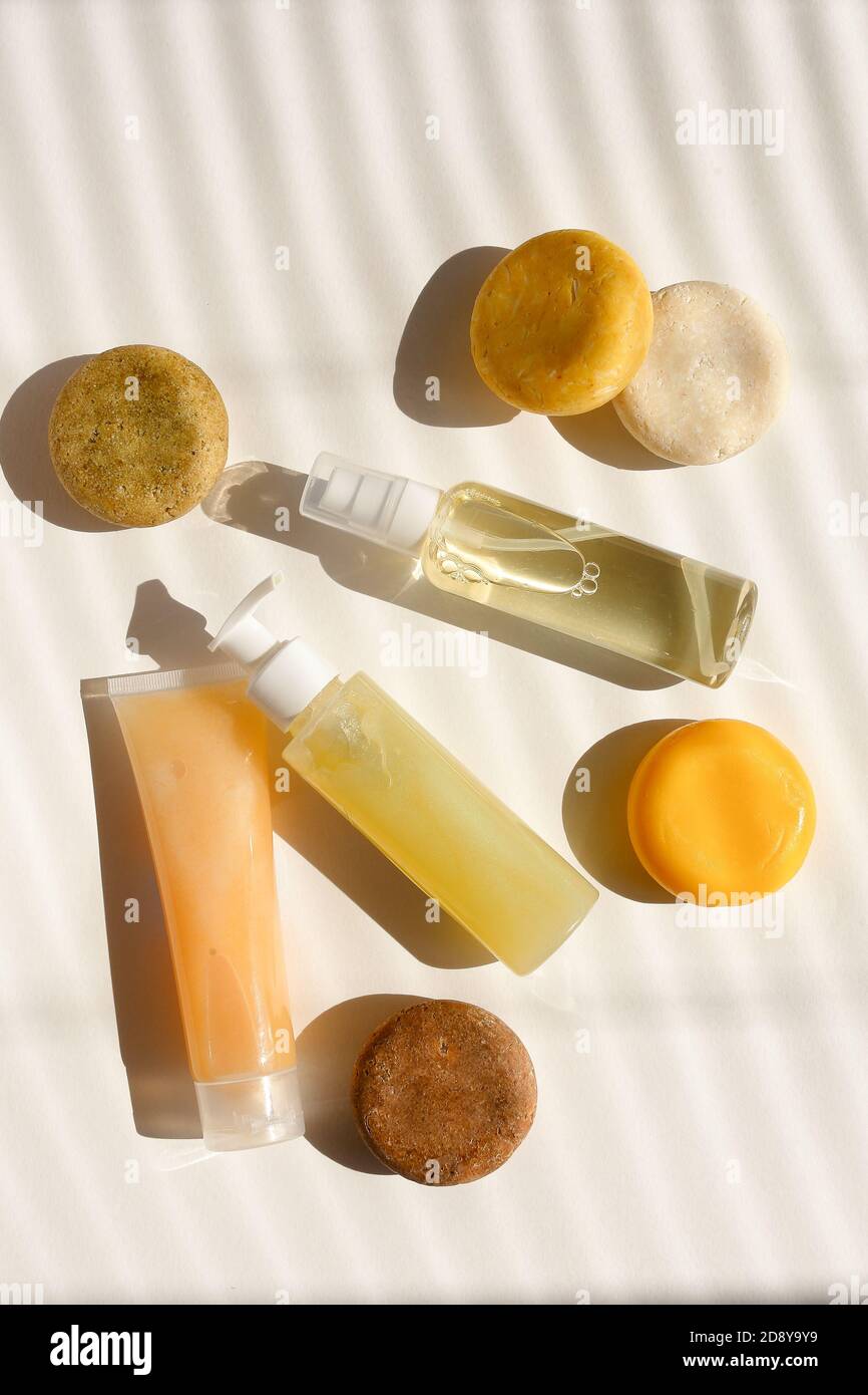 Ultra moisturizing homemade cosmetics, spray bottles and eco soaps