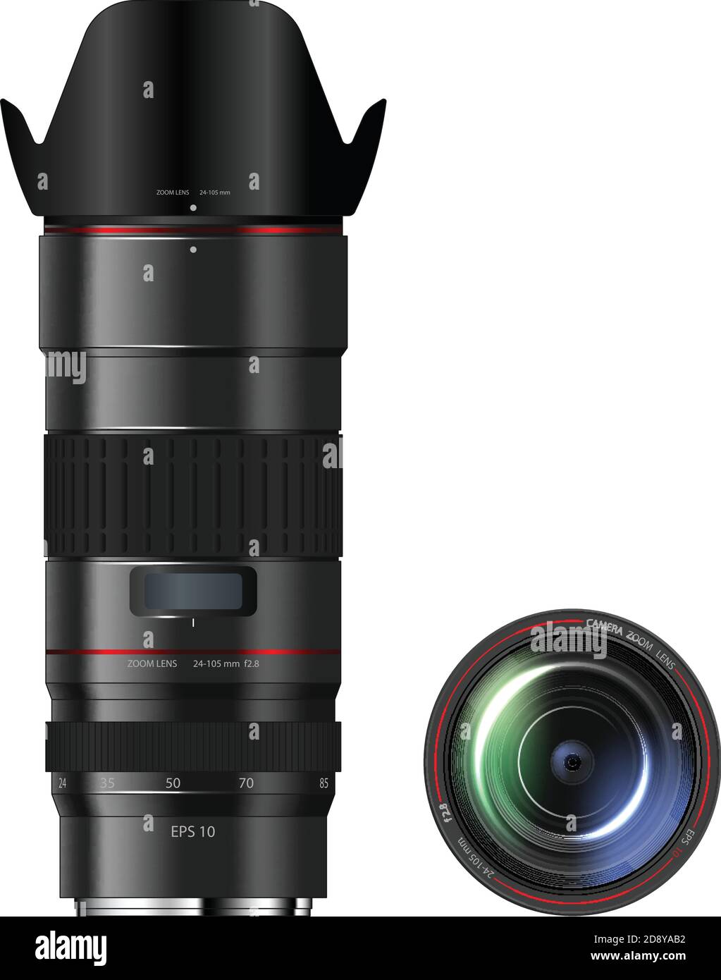 Zoom Lens Illustration High Resolution Stock Photography and Images - Alamy
