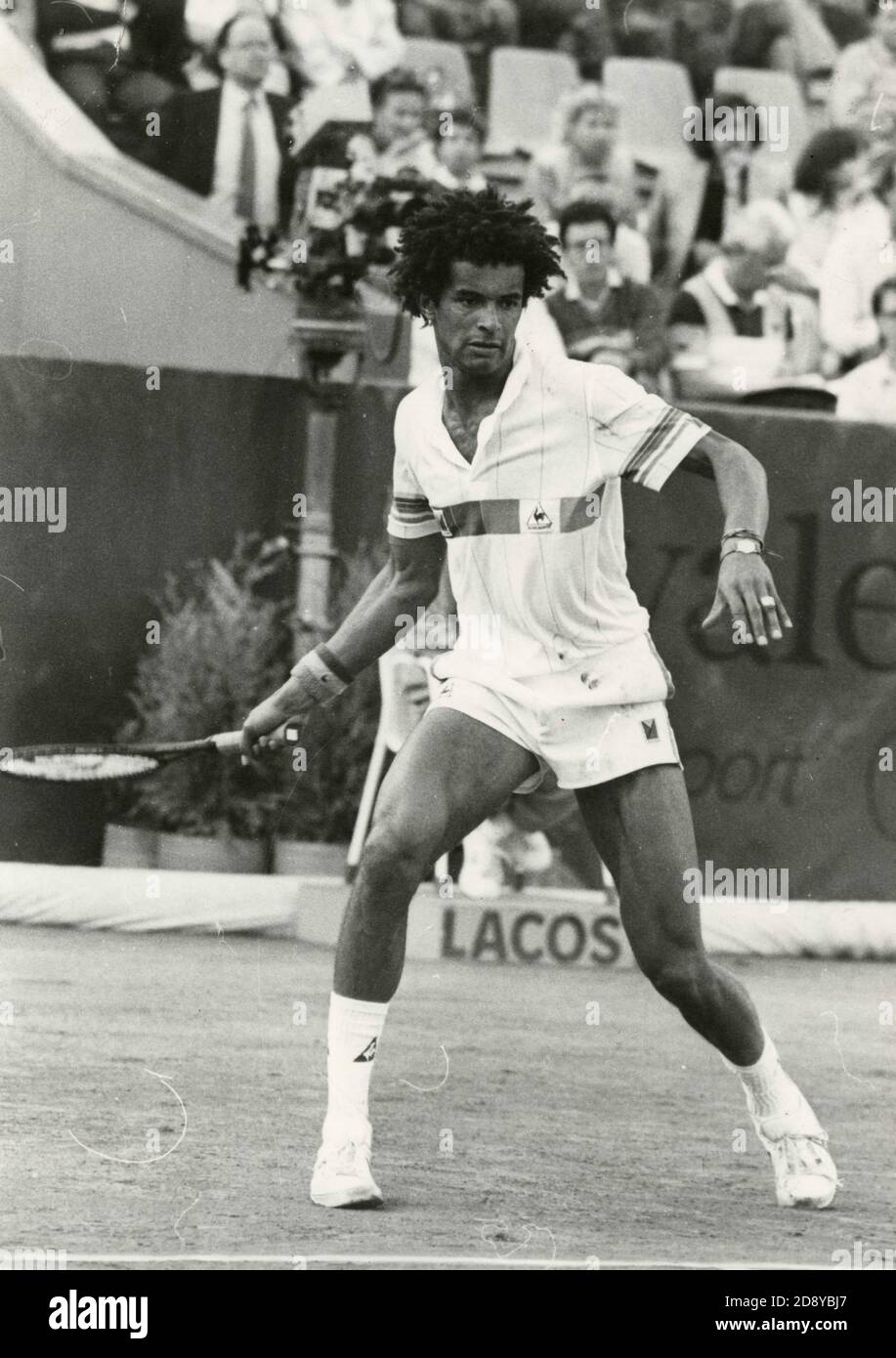 French tennis player Yannick Noah, France 1990s Stock Photo - Alamy