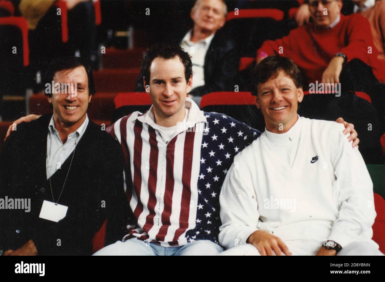 American tennis player John McEnroe, 1990s Stock Photo