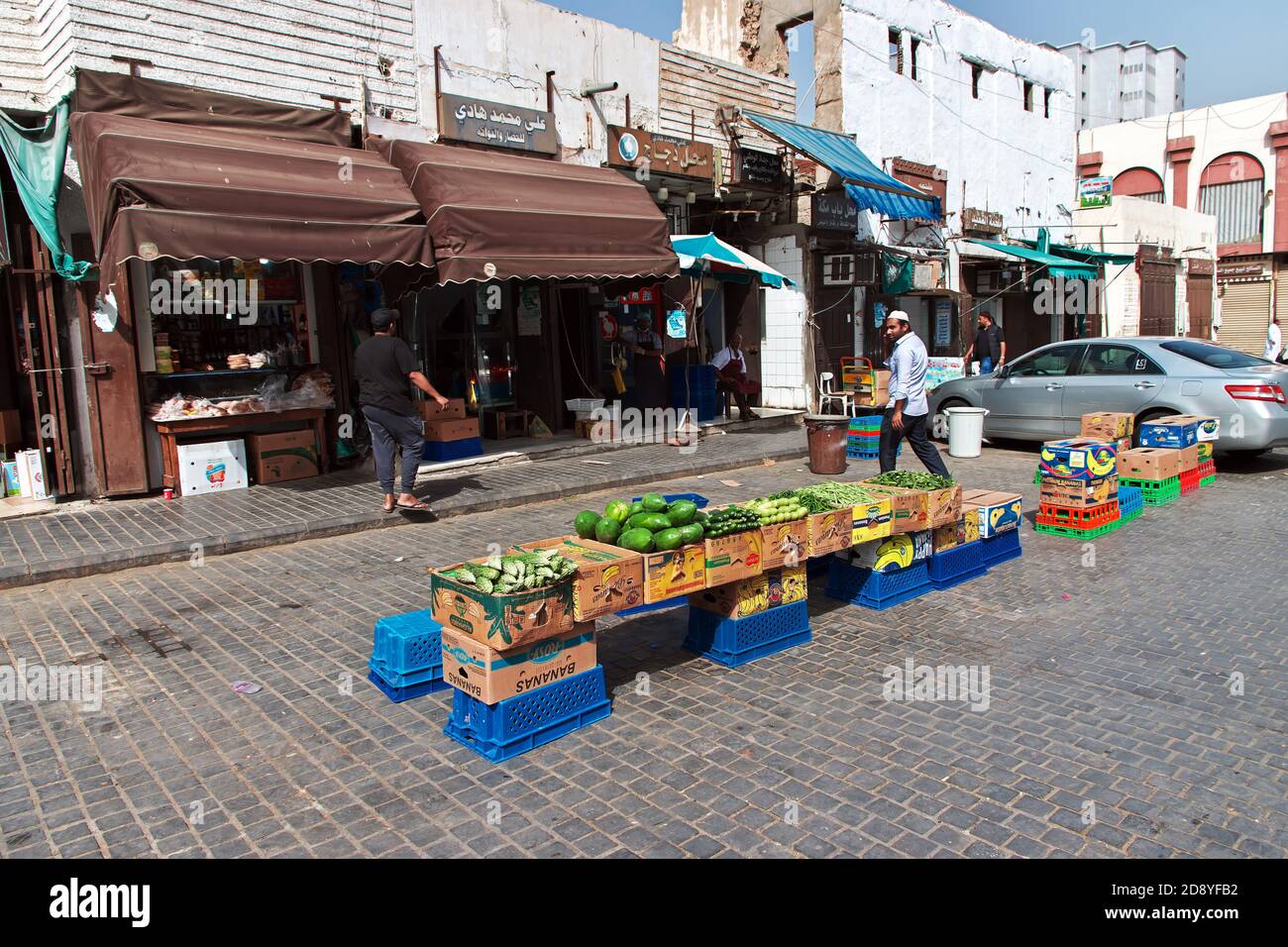 Saudi arabia jeddah traditional market hires stock photography and