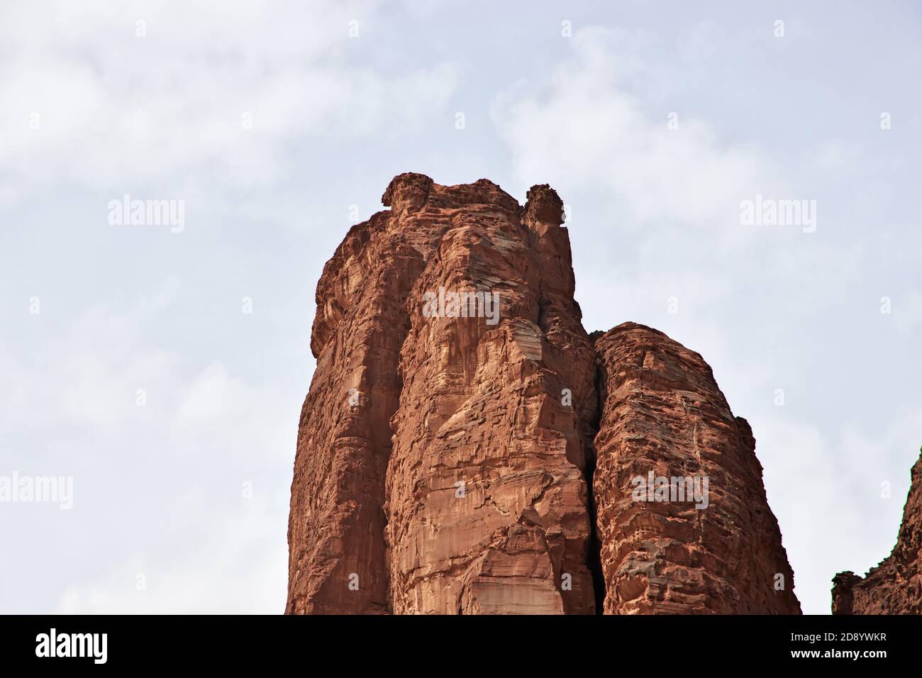 Wadi Disah, Al Shaq canyon, Saudi Arabia Stock Photo