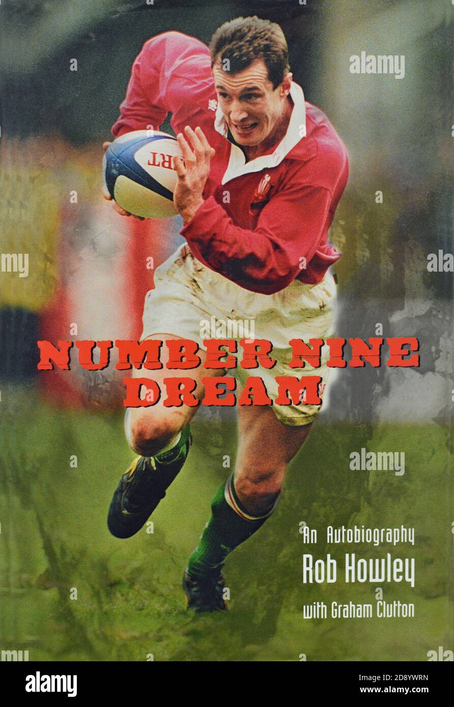 Biography book cover of Rob Howley, Number Nine Dream number 3956 Stock Photo