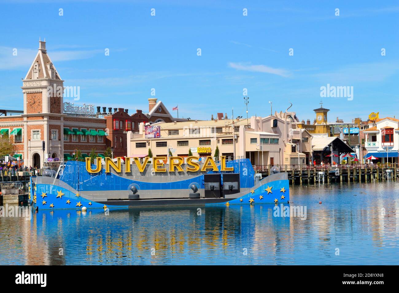 The Universal Orlando Resort adventure theme park in Orlando Stock