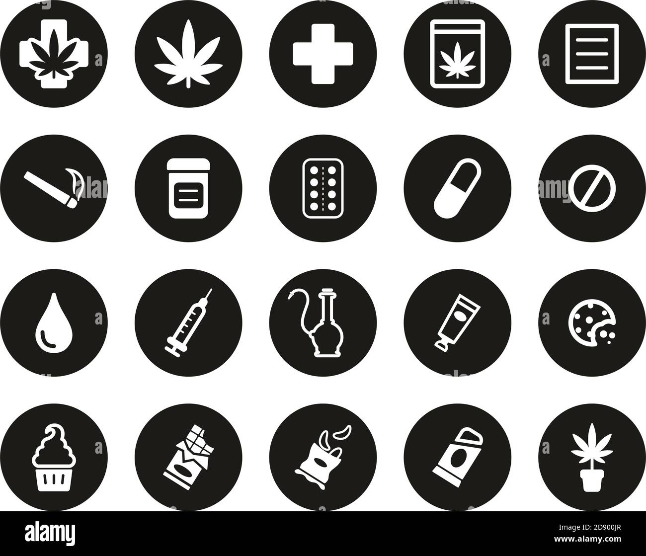 Pharmacy oil marijuana on Stock Vector Images - Alamy