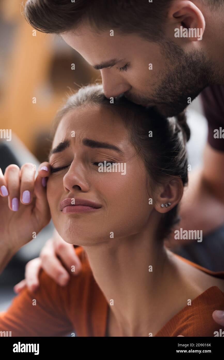 Wiping kiss hi-res stock photography and images - Alamy