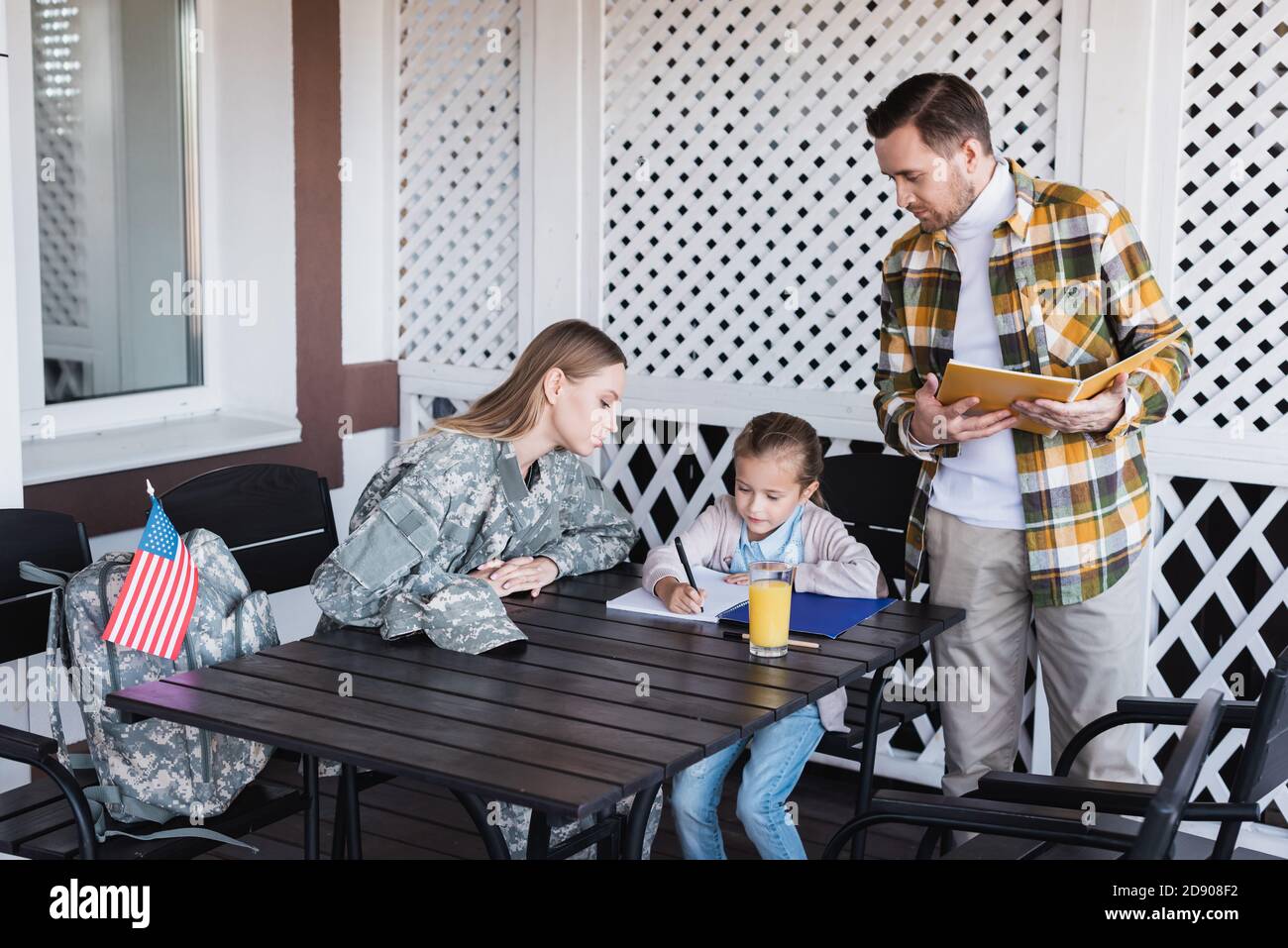 Homeschool attentive hi-res stock photography and images - Alamy