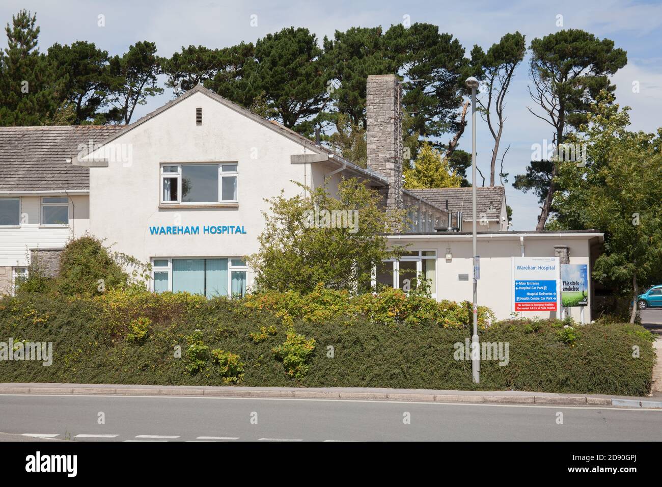 Wareham Community Hospital in Wareham, Dorset in the UK, taken on the 23rd July 2020 Stock Photo