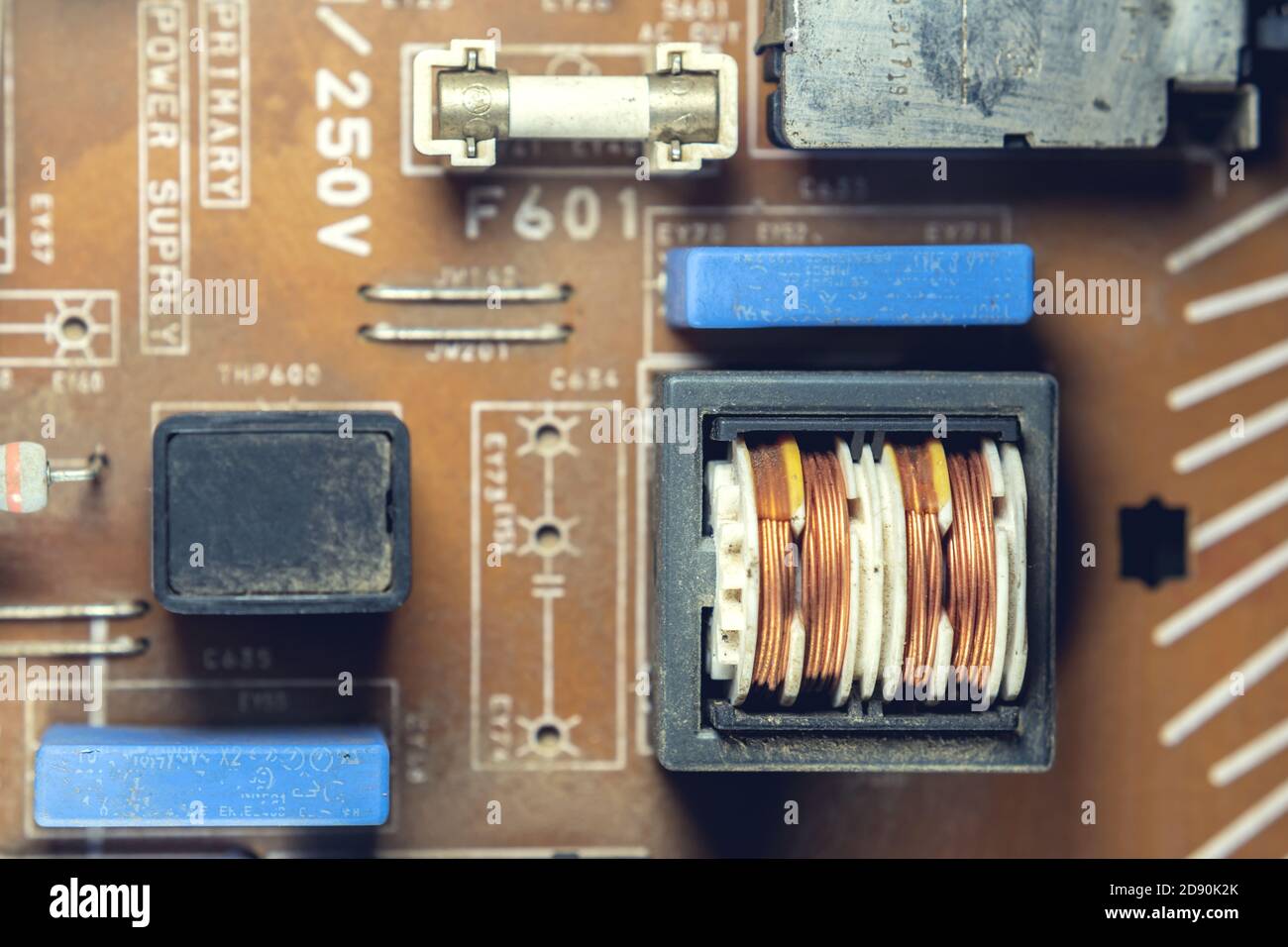 Electronic Circuit Board Fuse High Resolution Stock Photography and