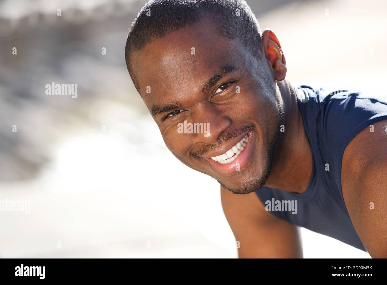 African american sports man hi-res stock photography and images - Alamy