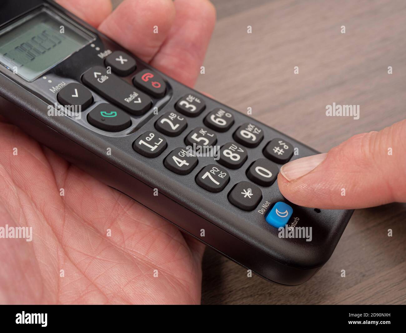 Landline phone man hires stock photography and images Alamy