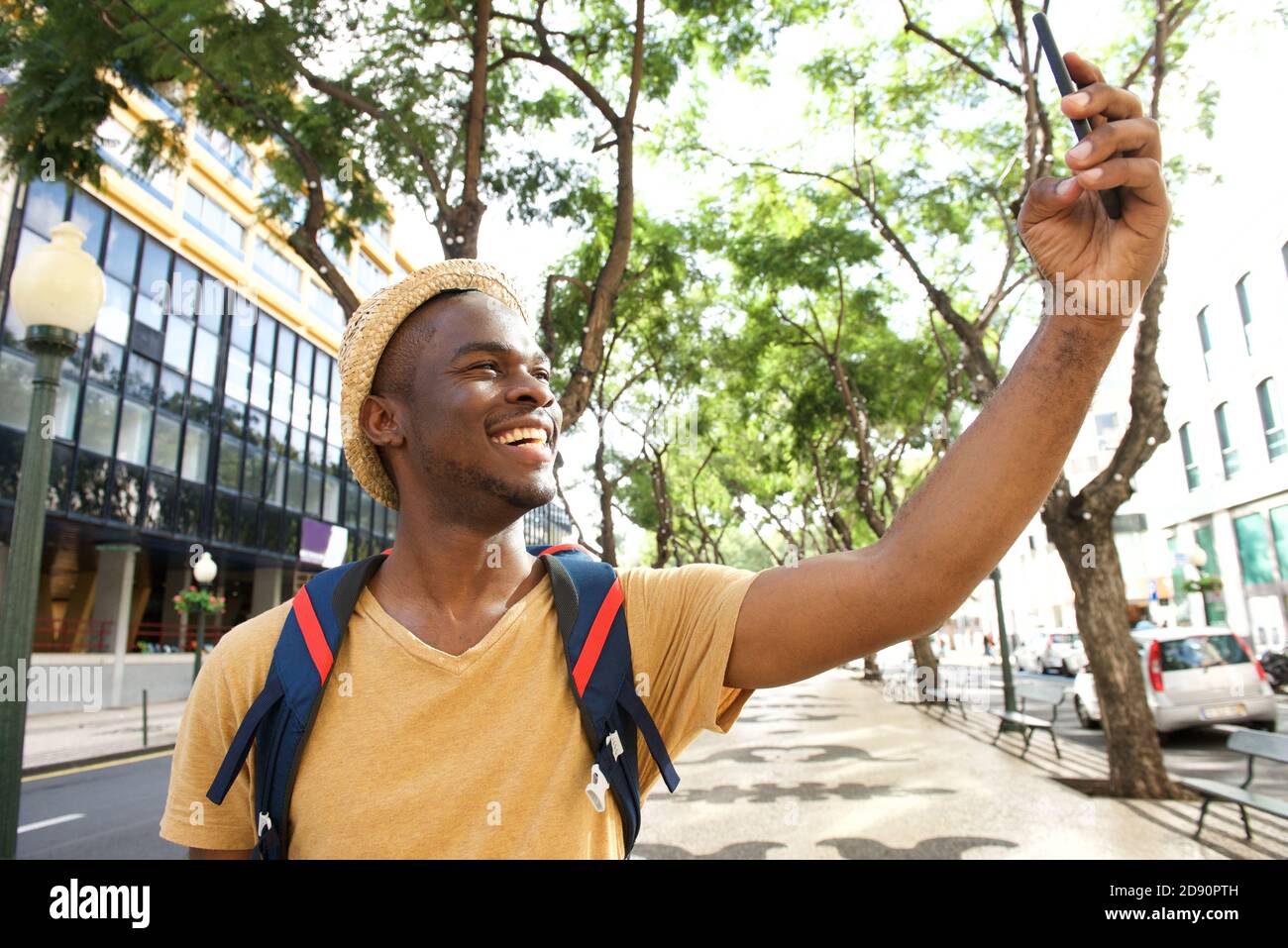 Happy african american man hi-res stock photography and images - Alamy