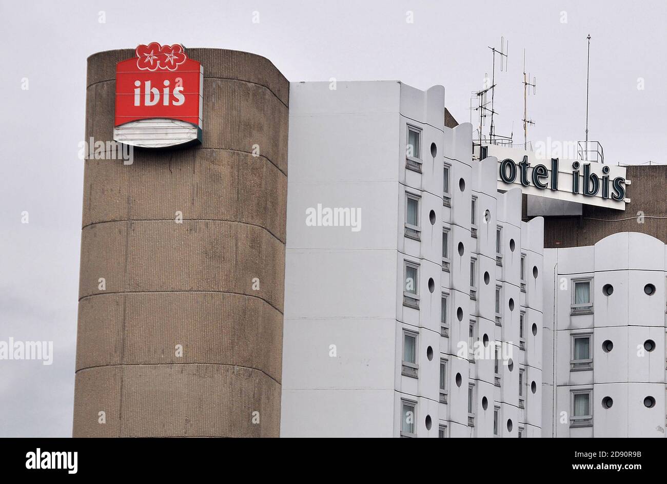 Hotel Ibis, Roissy Charles de Gaulle international airport, Roissy Pole,  Paris ,France Stock Photo - Alamy