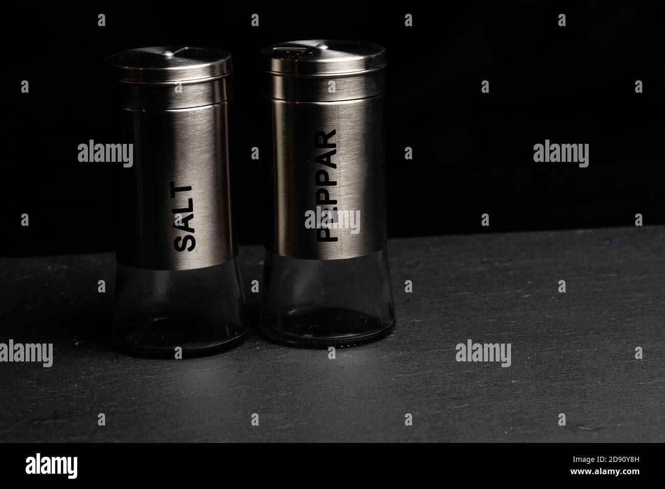 use salt and pepper for spice up food and put same flavor on the food