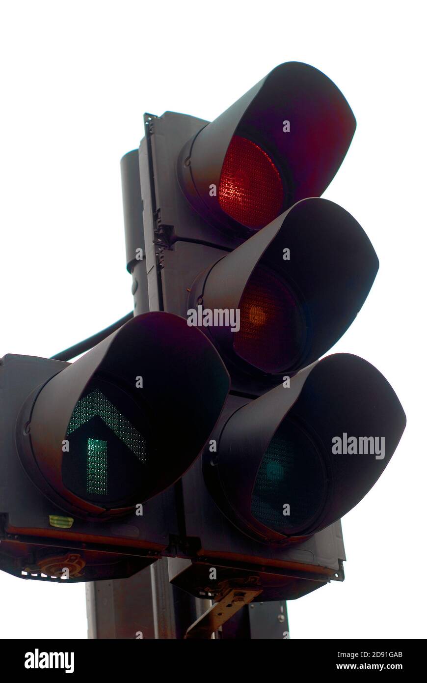 London Traffic Light Stock Photo Alamy