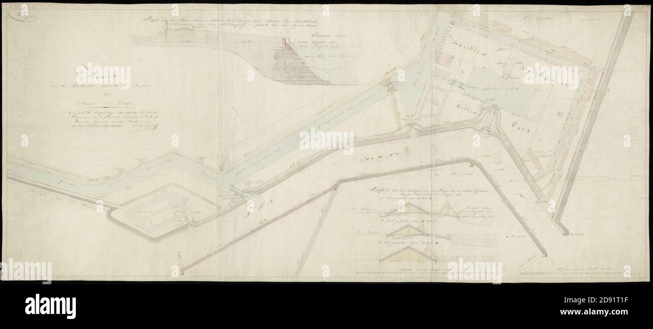 Kaart van de situatie van Rijks