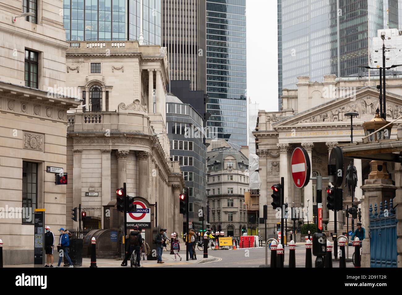 London Streets and the City of London Stock Photo - Alamy