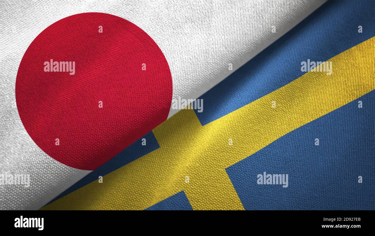 Sweden japan flag hires stock photography and images Alamy