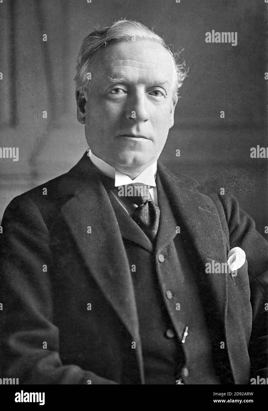HERBERT ASQUITH (1852-1928) British Liberal statesman about 1905 Stock Photo