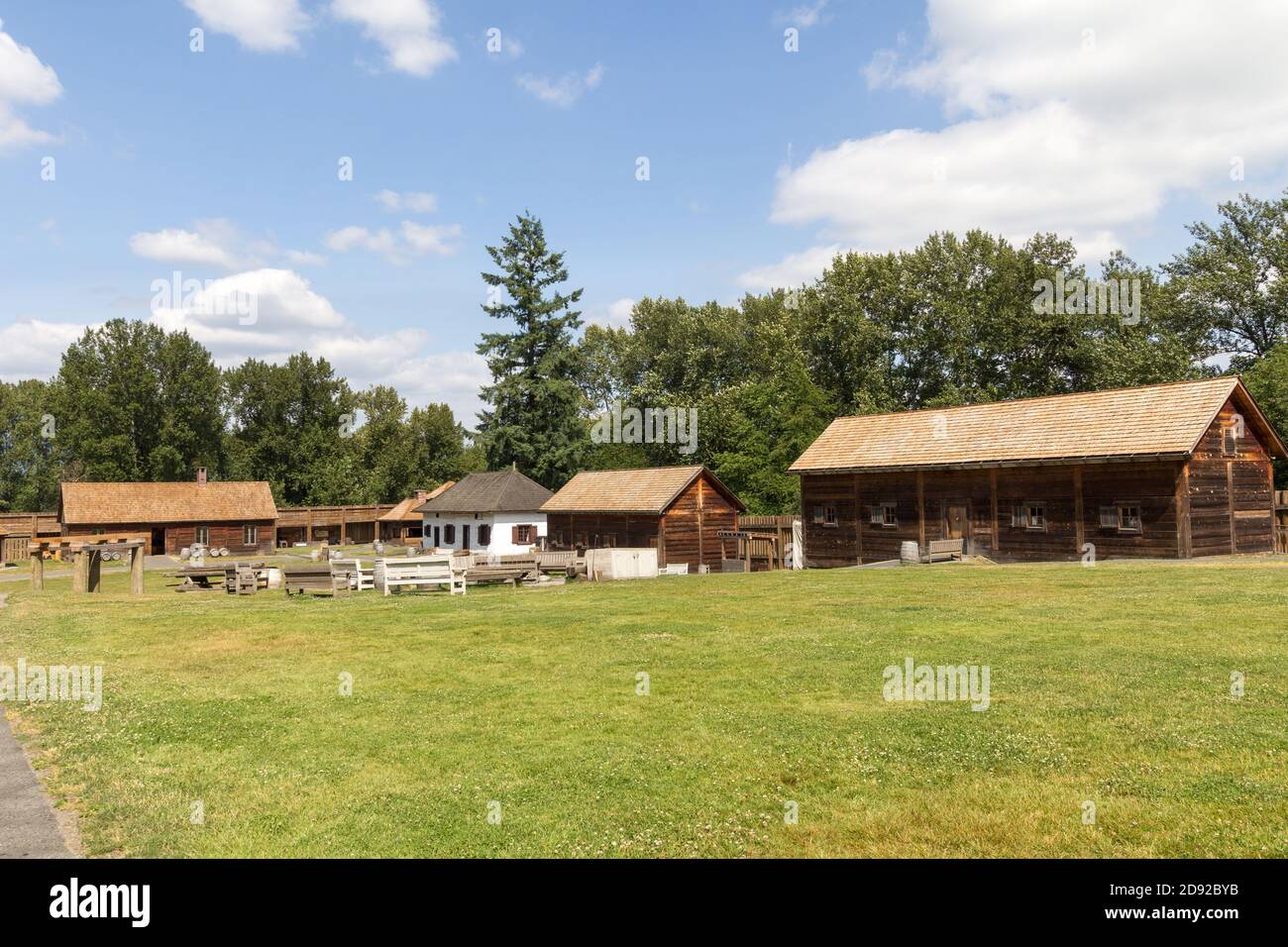 Fort Langley BC Canada Stock Photo Alamy Fort Langley BC Canada Stock Photo Alamy