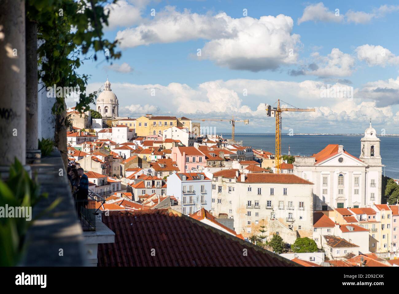 City or Town of Lisbon, contry of Portugal Stock Photo
