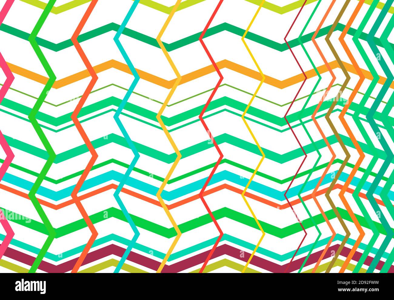 Serrated Ridge Pattern Design Serpentine ridge Stock Vector Images - Alamy