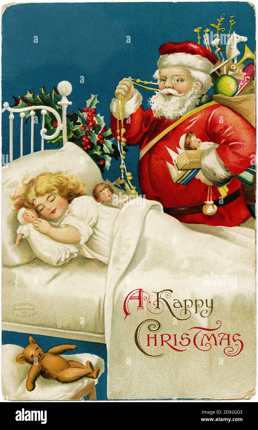 Old style xmas Cut Out Stock Images Pictures Alamy