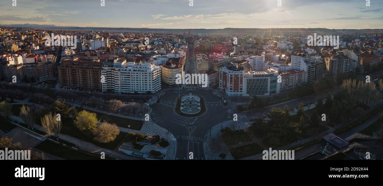 Aerial cityscape view leon hi-res stock photography and images - Alamy
