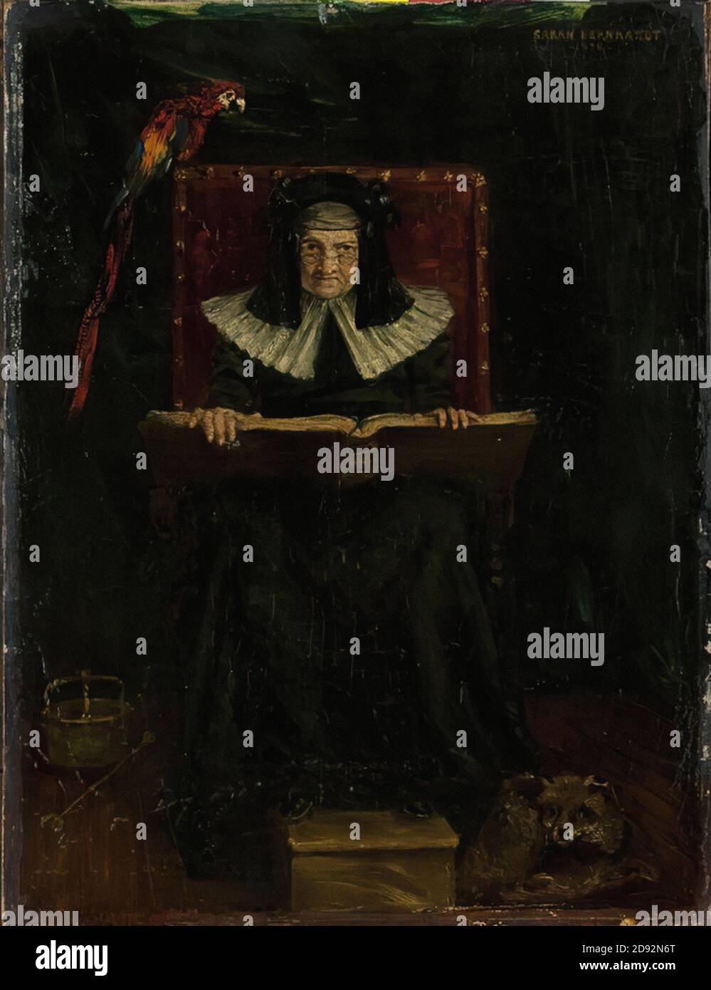 Sarah Bernhardt An Old Woman With A Book Stock Photo Alamy Sarah Bernhardt An Old Woman With A Book Stock Photo Alamy