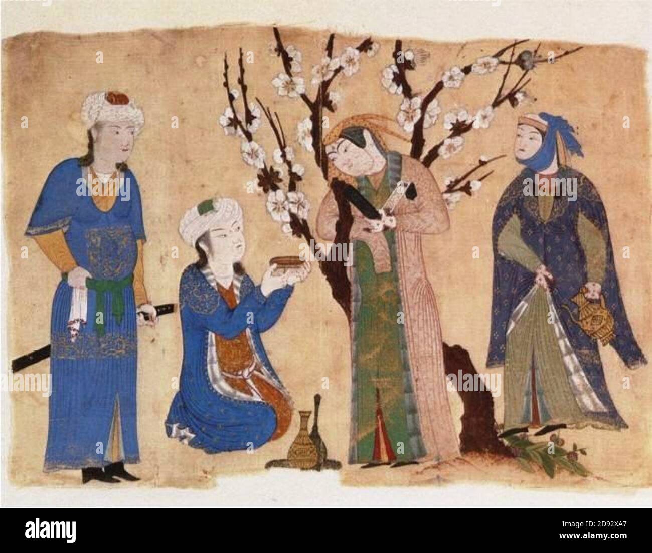 Kara Koyunlu Miniature Stock Photo Alamy